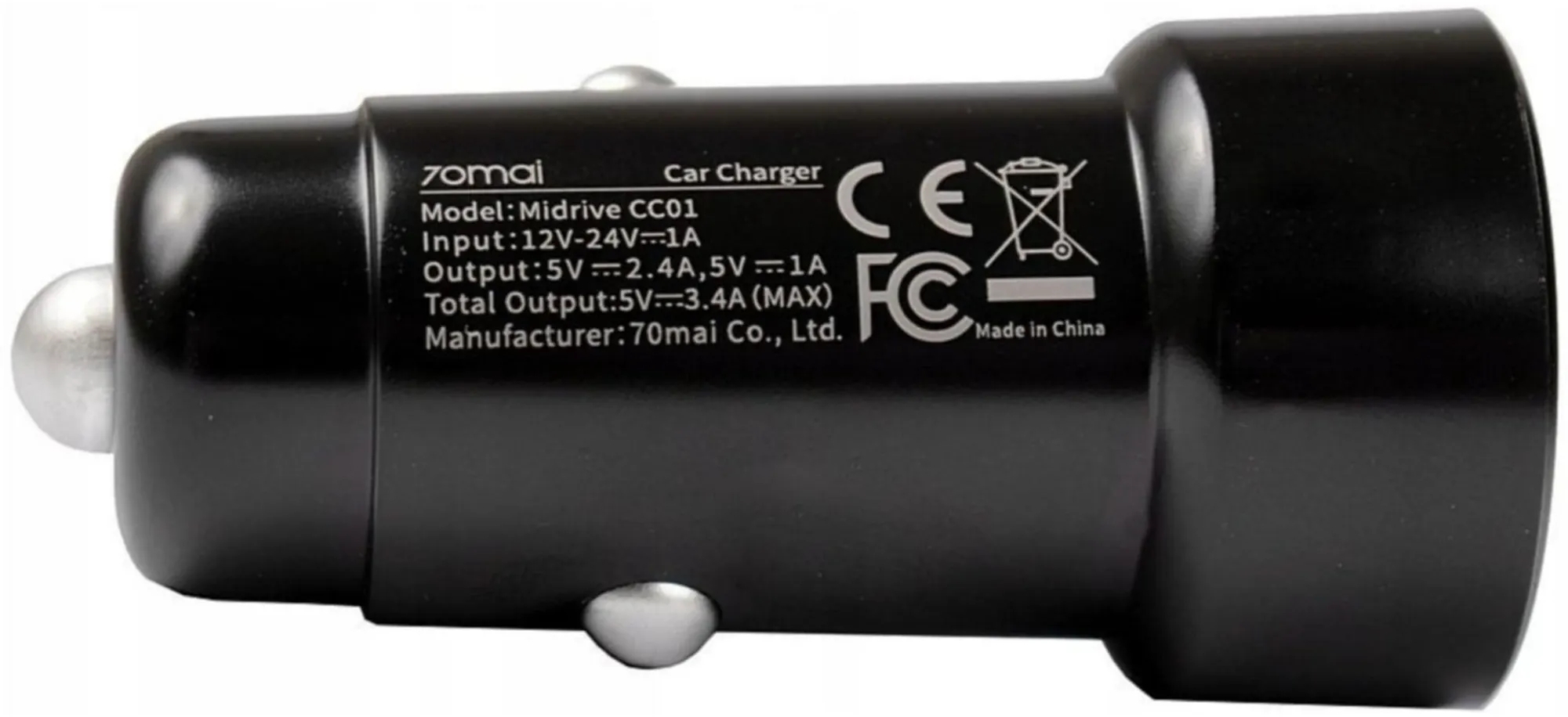 Зарядний пристрій 70mai Dash Cam Accessory D1(CC01) фото3