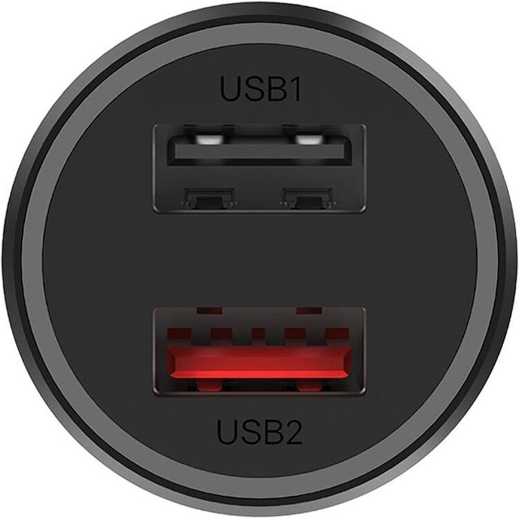 Автомобільний зарядний пристр. Mi Car Fast Charger 37W фото