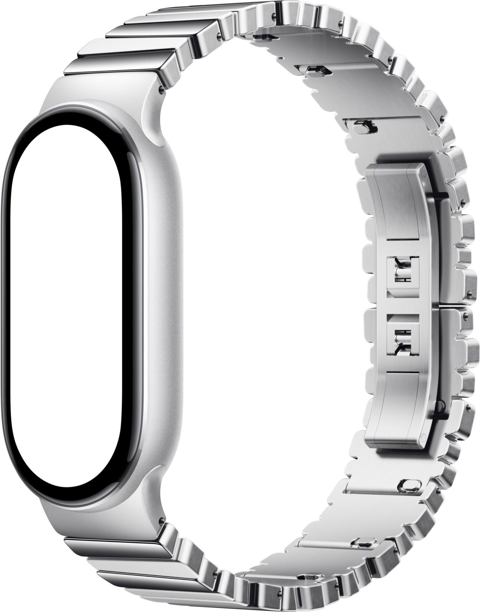 Ремінець Xiaomi Asymmetrical Metal Strap BHR07YHGL Срібний фото