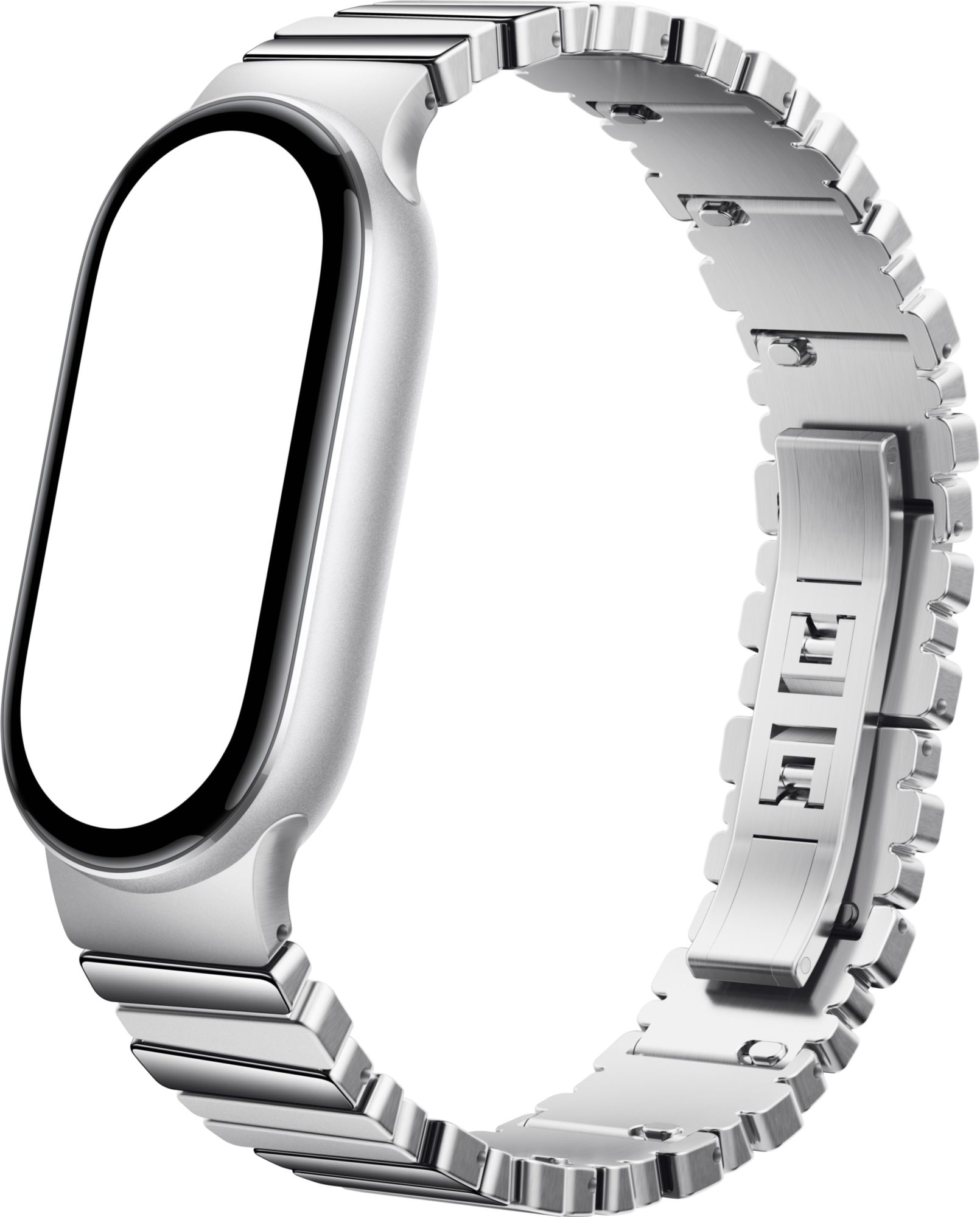 Ремінець Xiaomi Asymmetrical Metal Strap BHR07YHGL Срібний фото