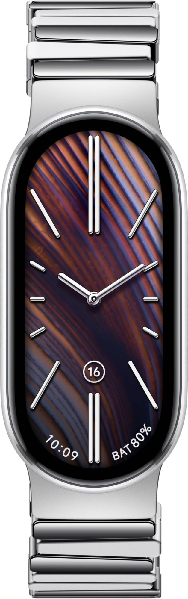 Ремінець Xiaomi Asymmetrical Metal Strap BHR07YHGL Срібний фото