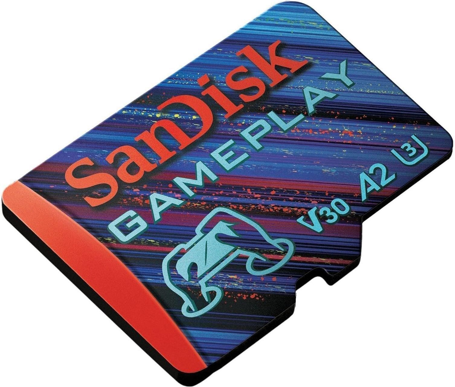 Карта памяти SanDisk 128GB microSD class 10 UHS-I U3 V30 A2 GamePlay (SDSQXAA-128G-GN6XN) фото