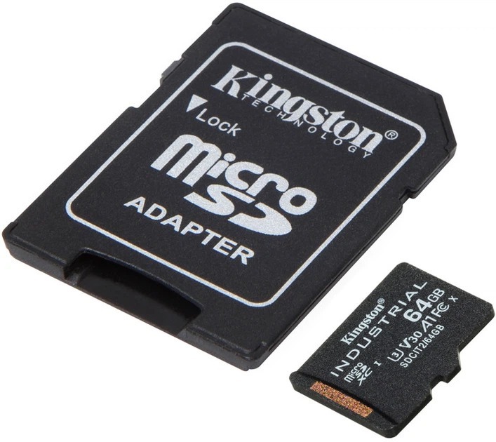 Карта памяти Kingston 64GB microSDXC class 10 UHS-I V30 A1 (SDCIT2/64GB) фото2