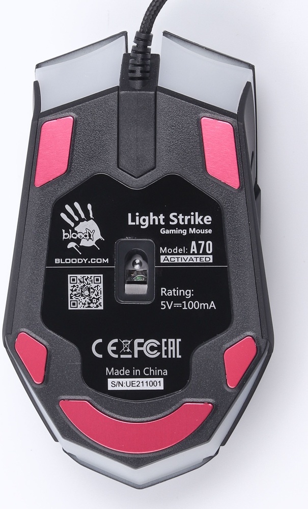 Ігрова миша A4Tech Bloody A70A USB Matte Black (4711421960311) фото