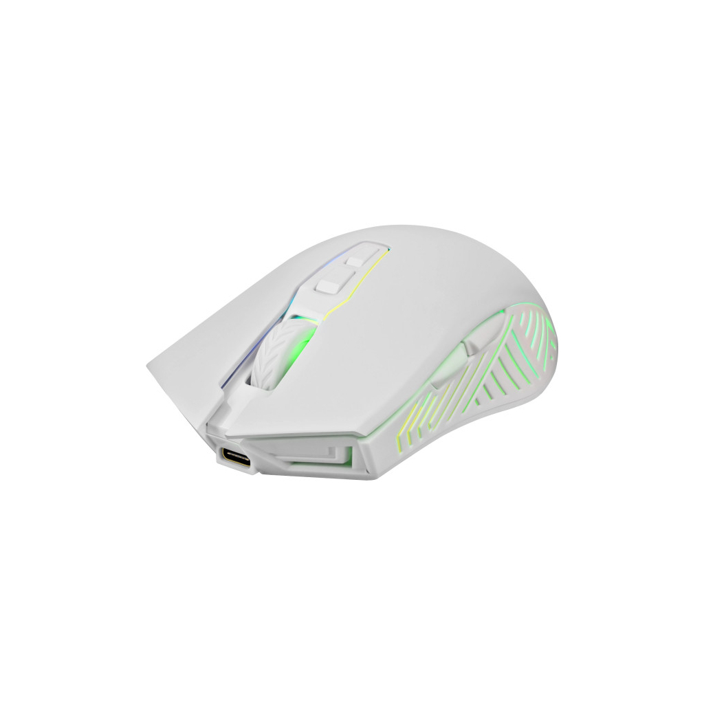 Ігрова миша Defender Pandora GM-502 LED Wireless White (52502) фото2