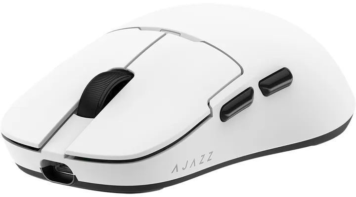 Ігрова миша Ajazz AJ159PRO Wireless/Bluetooth/USB Charging Dock White (AJ159-PRO-W) фото