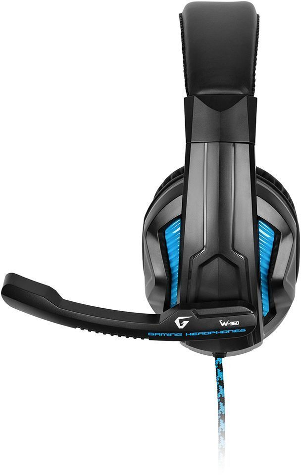Ігрова гарнітура Gemix W-360 Black-Blue фото2