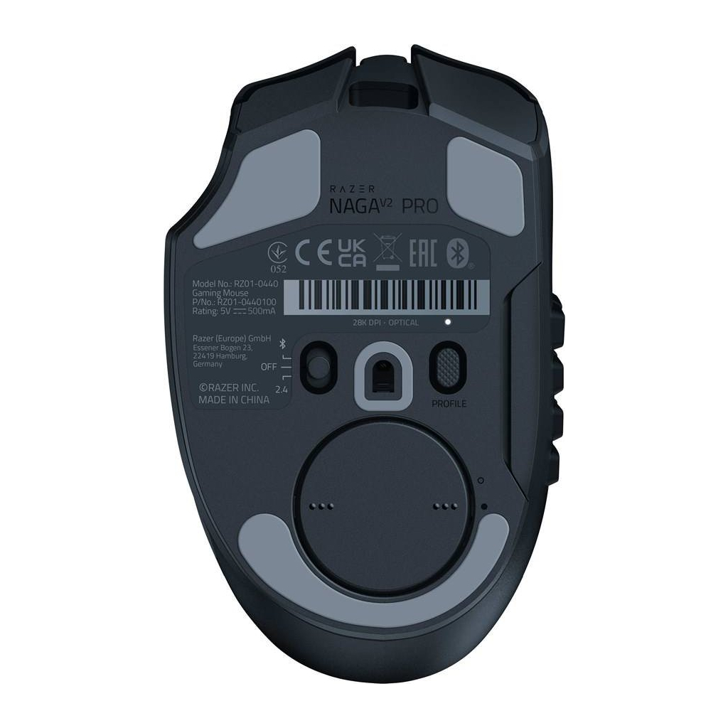 Игровая мышь Razer Naga V2 PRO Black (RZ01-04400100-R3G1) фото9