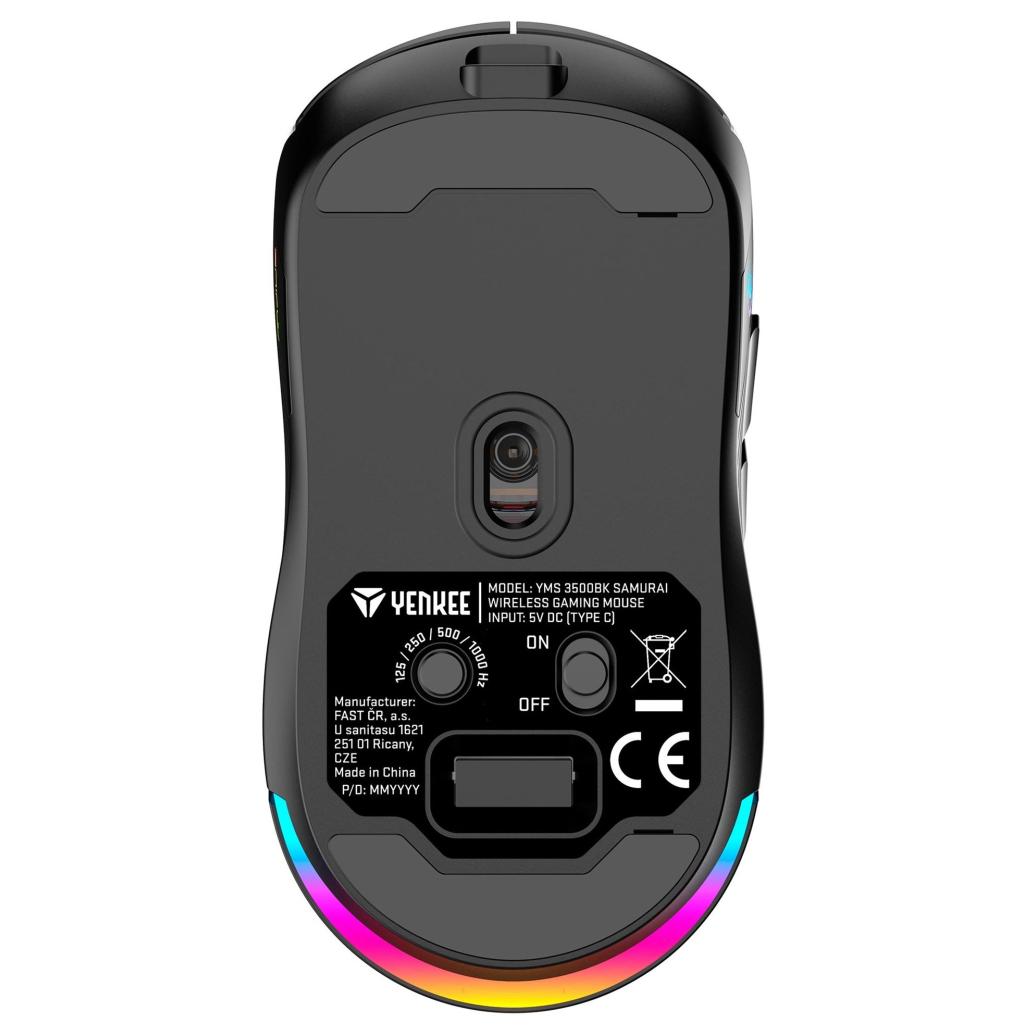 Игровая мышь YENKEE YMS 3500BK Samurai Wireless Black (45018706) фото3