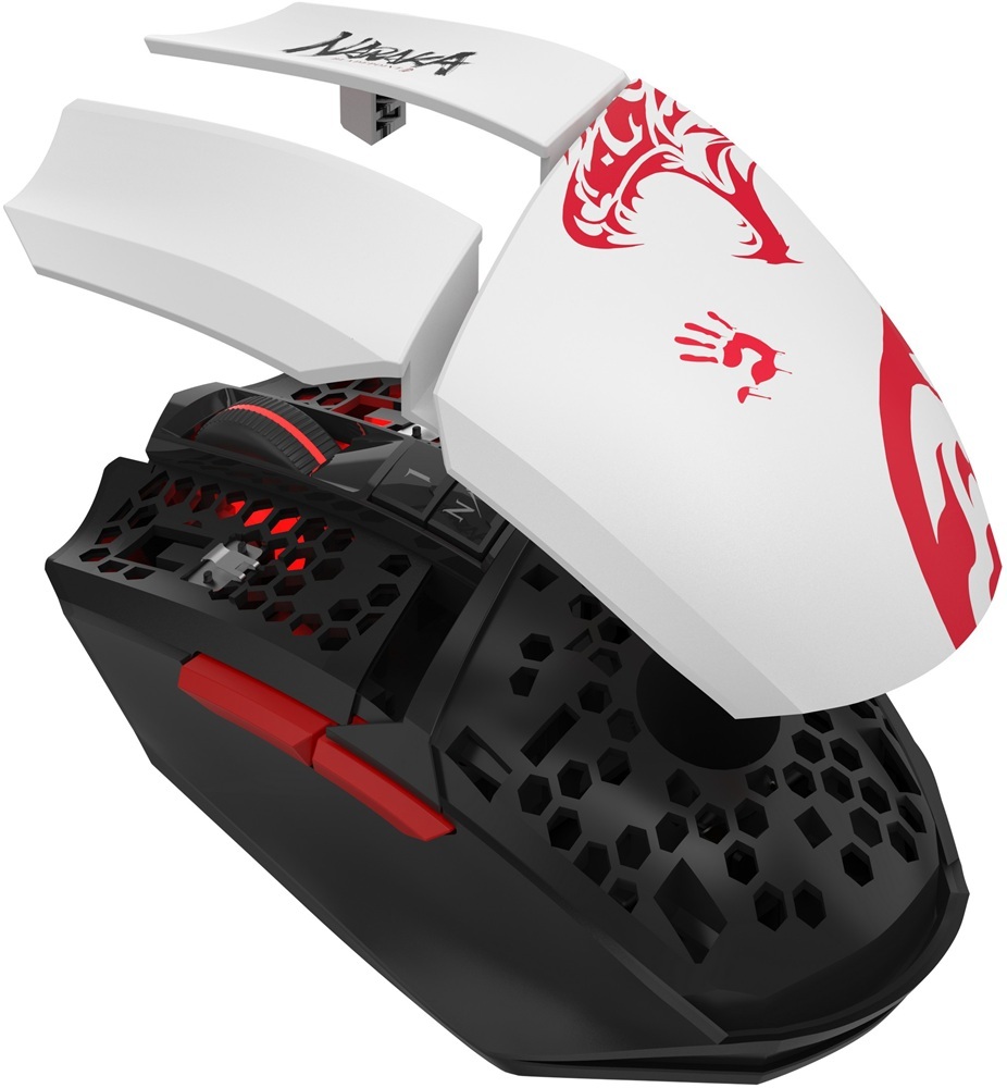 Игровая мышь A4Tech Bloody R36 Ultra Wireless Naraka (4711421002219) фото