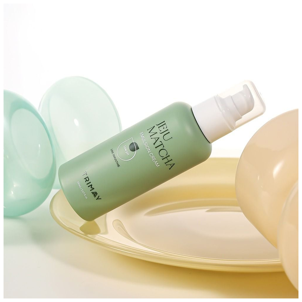 Крем для обличчя Trimay Jeju Matcha Emulsion Cream 150 мл (8809822541300) фото4