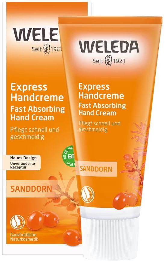 Крем для рук Weleda Sea Buckthorn Экспресс-уход 50 мл (4001638523028) фото2