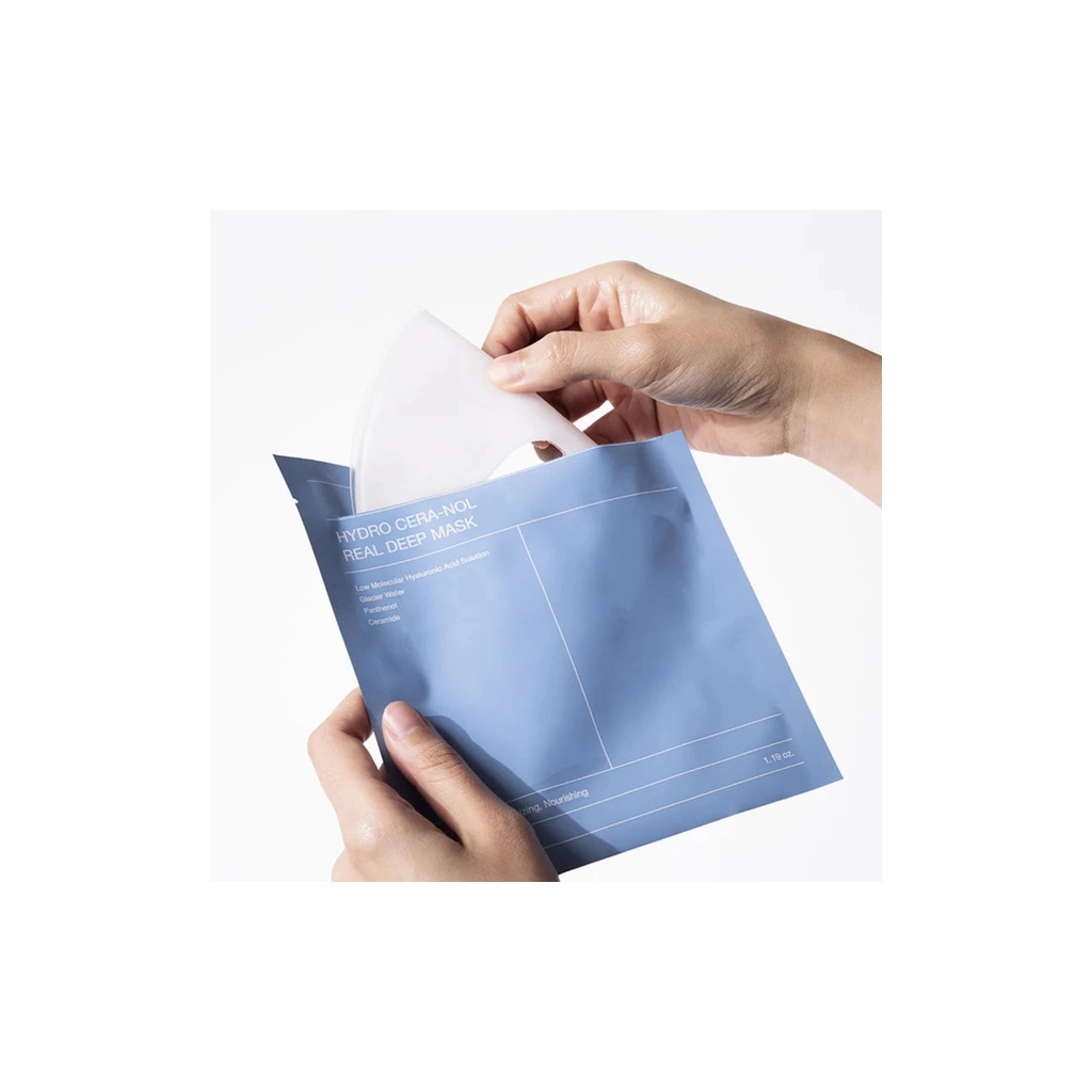 Маска для лица Biodance Hydro Cera-Nol Real Deep Sheet Mask 34 г (8809937360629) фото4