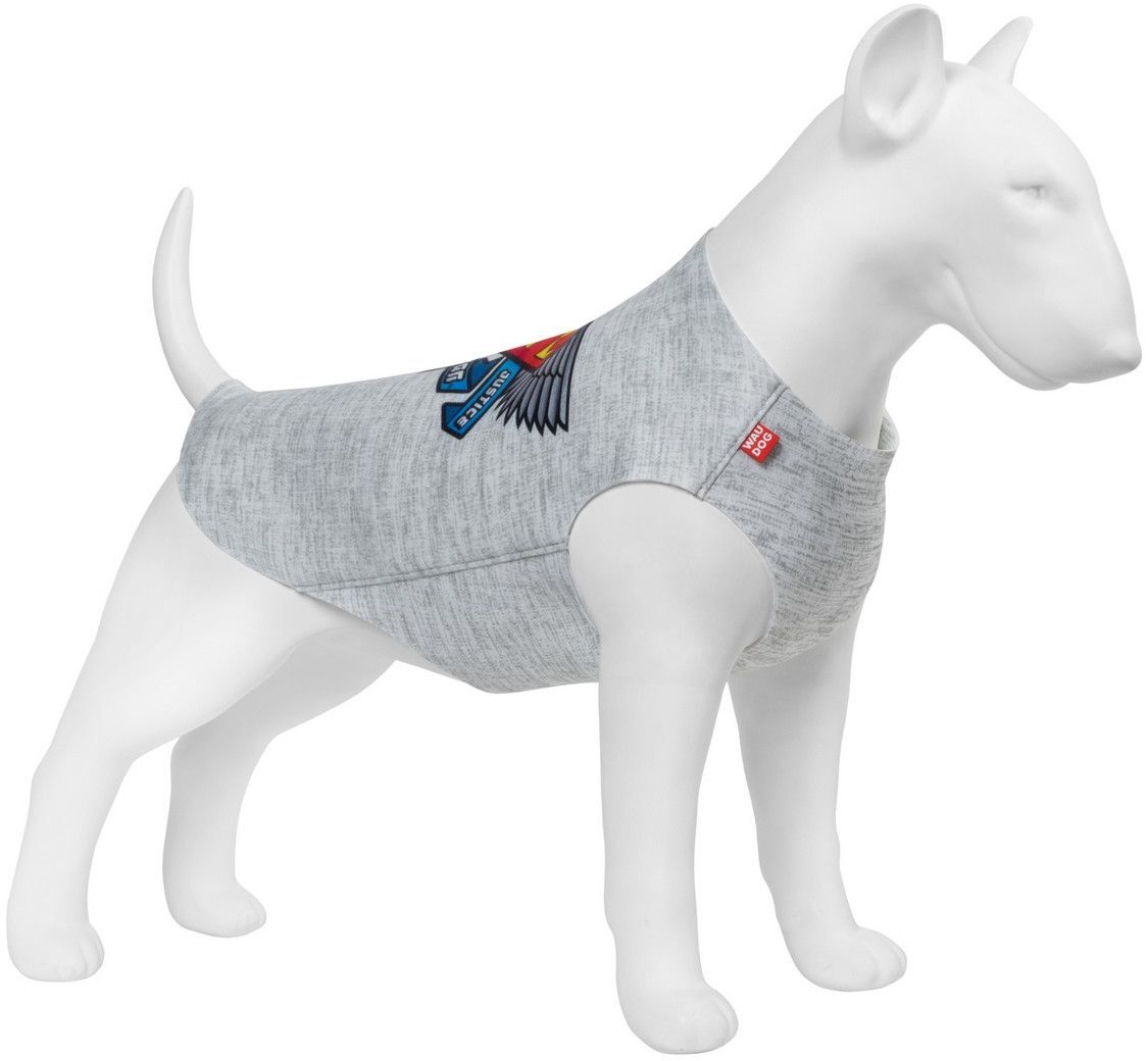 Борцовка для животных WAUDOG Clothes "Супермен, правда, справедливость" S40 (296-1021) фото