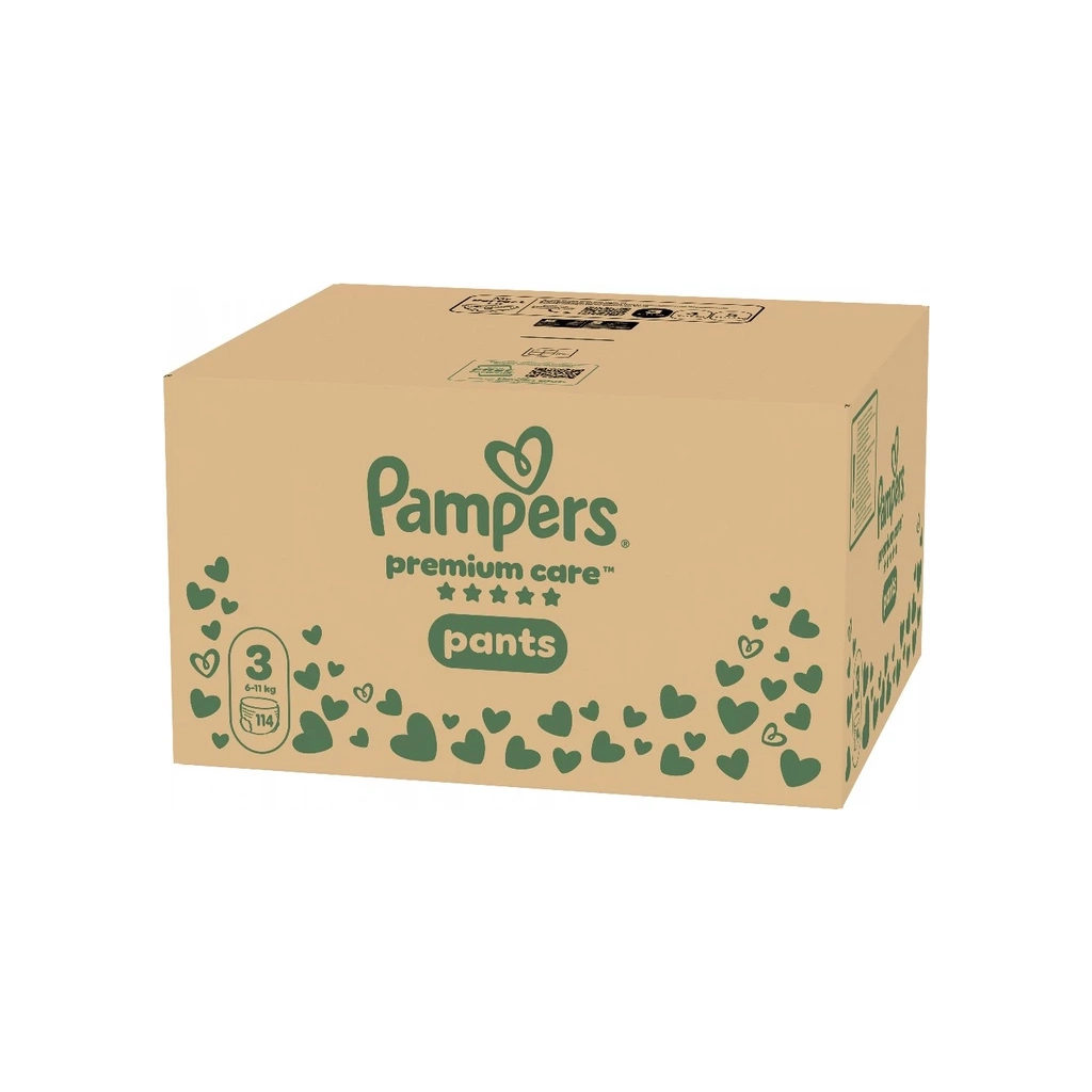 Підгузки Pampers Premium Care Pants Розмір 3 (6-11 кг) 114 шт (8006530320184) фото2