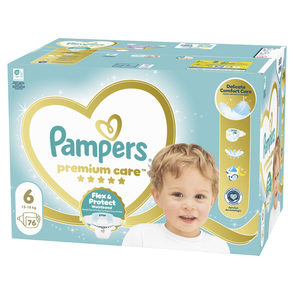 Подгузники Pampers Premium Care Giant (13–18 кг) Мегаупаковка (800653026017...) фото