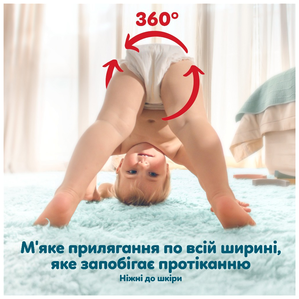 Підгузки Pampers Premium Care Pants Розмір 5 (11-16 кг) 50 шт (8006530320085) фото6