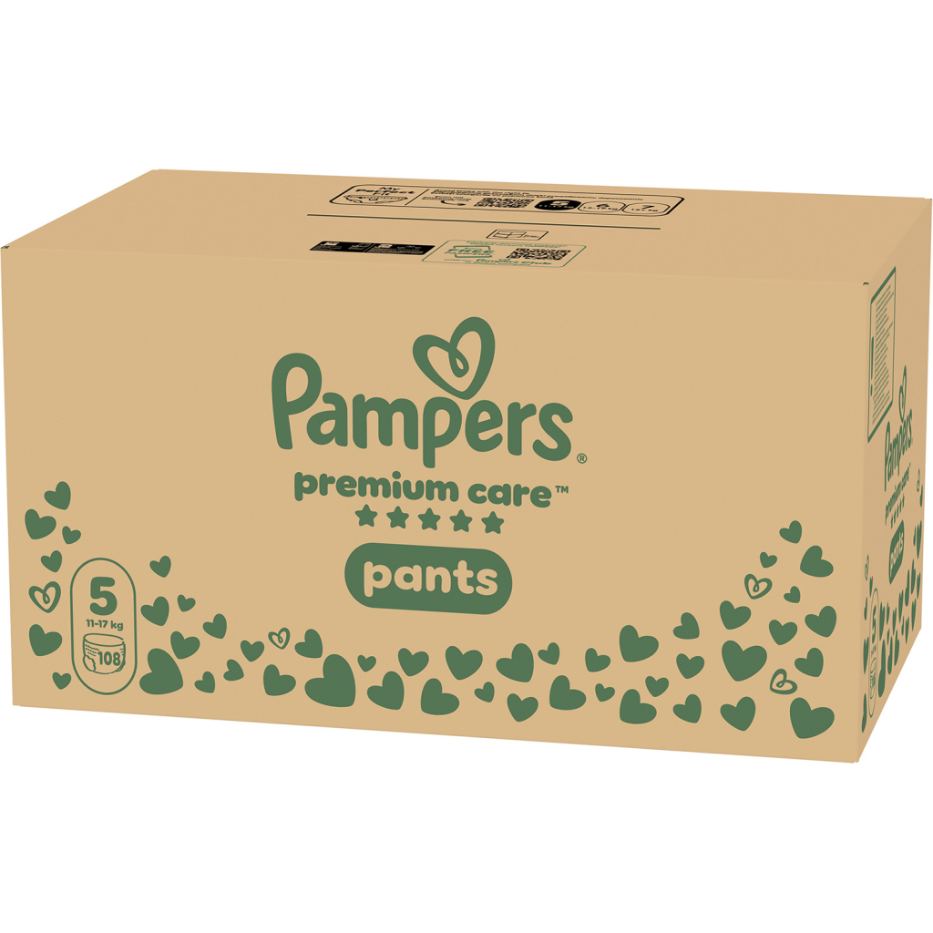 Підгузки Pampers Premium Care Pants Розмір 5 (11-17 кг) 108 шт (8006530315838) фото