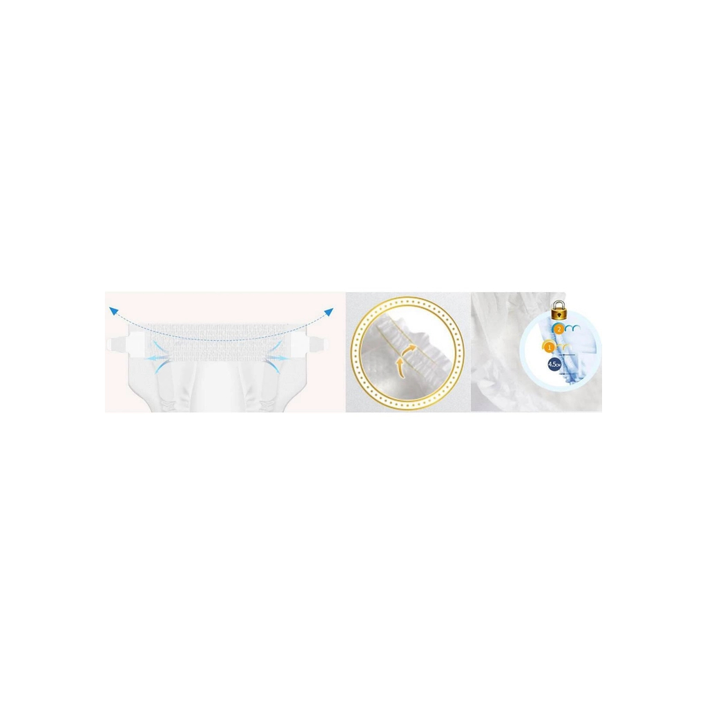 Підгузки Unijoy baby Premium XL 5 (12-17 кг) 40 шт (6973920542452) фото4