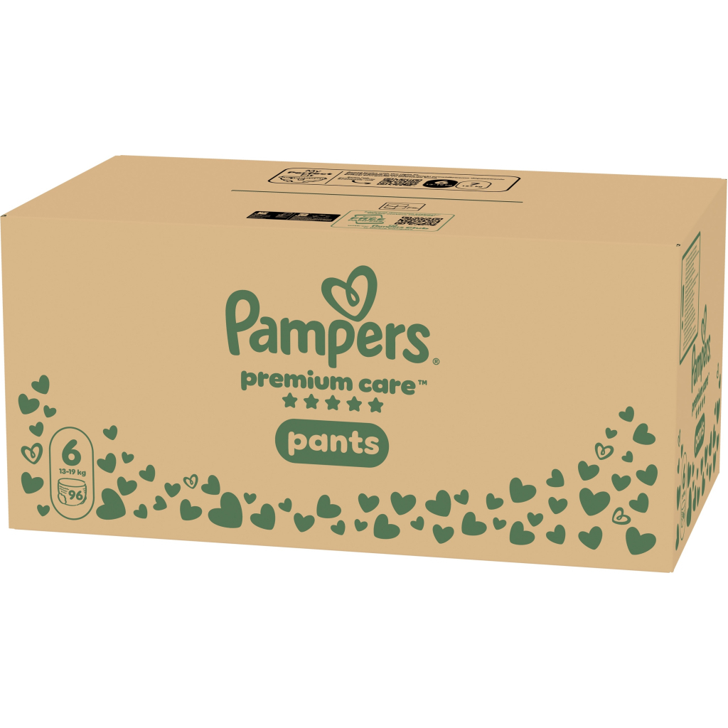 Підгузки Pampers Premium Care Pants Розмір 6 (13-19 кг) 96 шт (8006530315814) фото