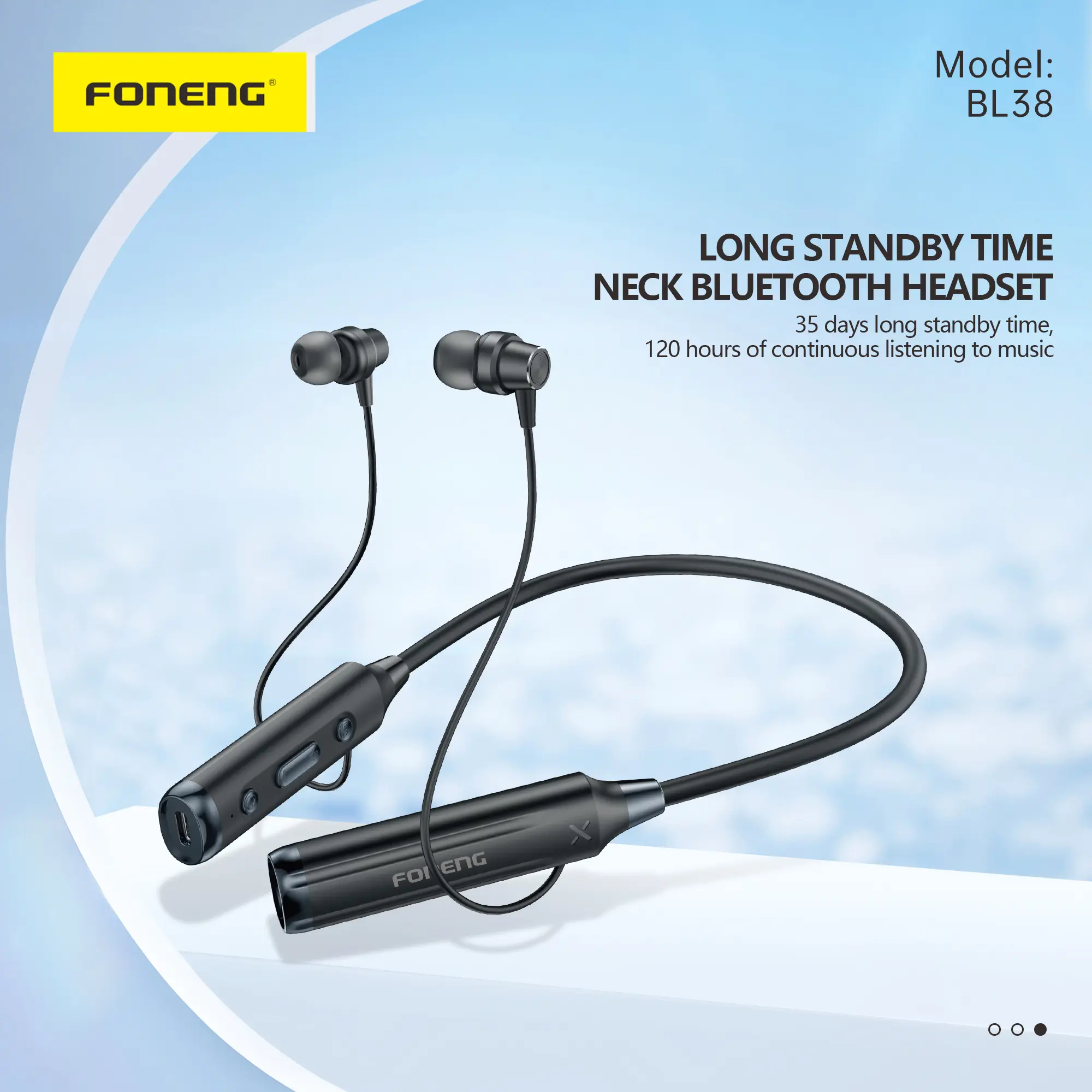 Навушники Foneng Neckband Sport (BL38) фото3