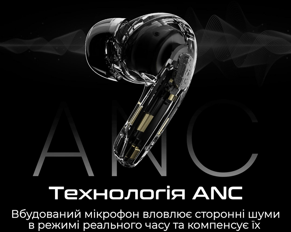 Наушники HiFuture Flybuds4 Black (flybuds4.black) фото3