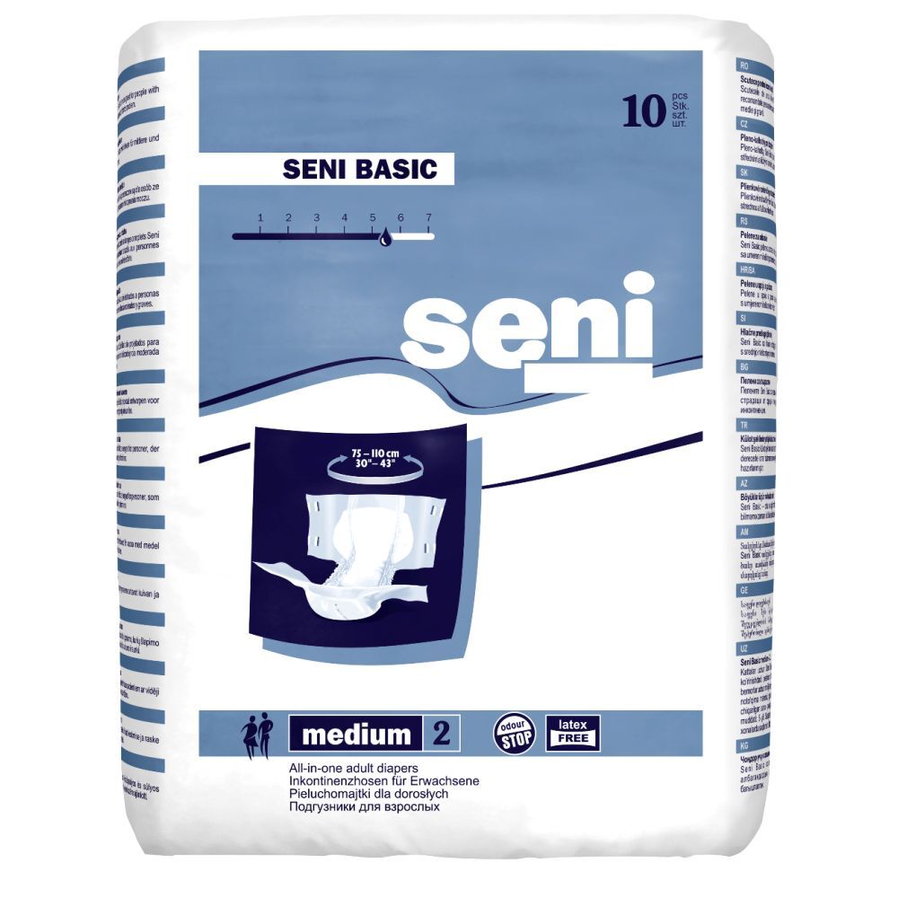 Підгузки для дорослих Seni Basic Medium 30 шт (5900516693794) фото3