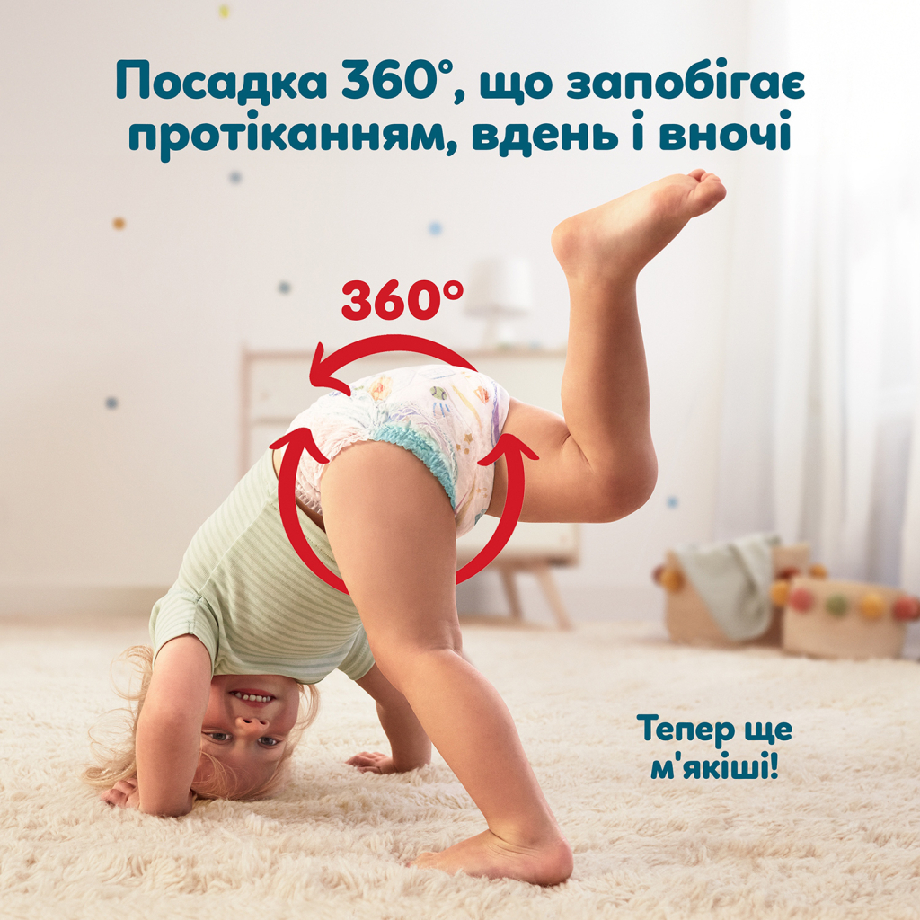 Підгузки Pampers Active Baby Pants Розмір 8 (17+ кг) 112 шт (8006530315661) фото