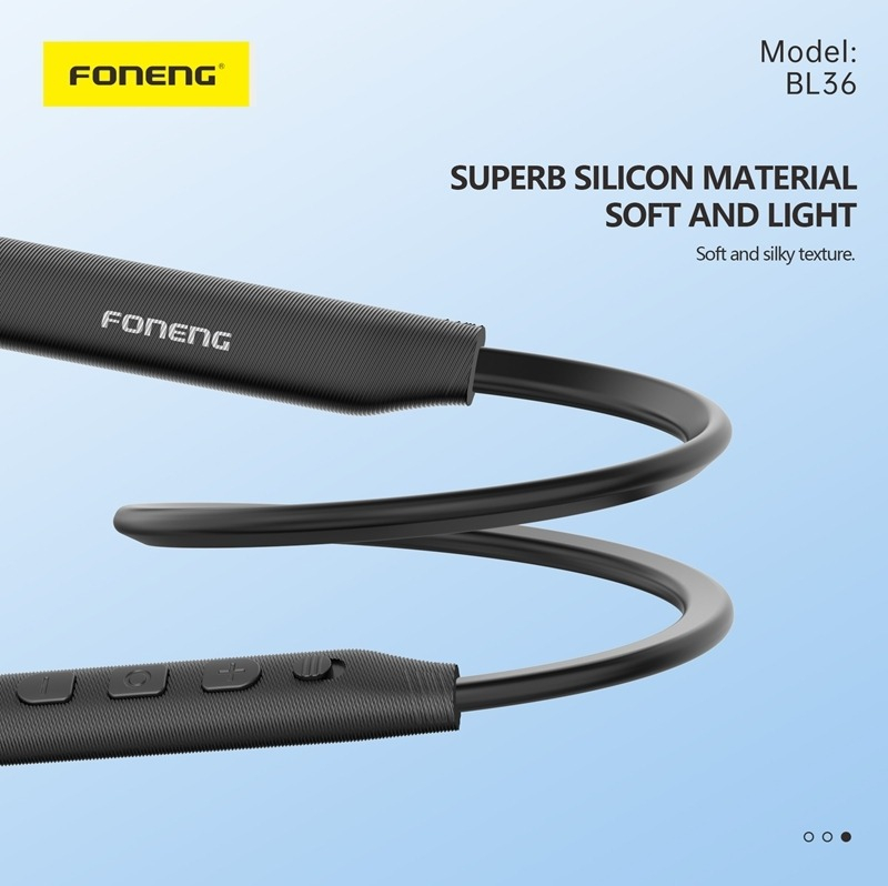 Навушники Foneng BL36 Deep Bass Neckband Bluetooth Earphone (BL36) фото4