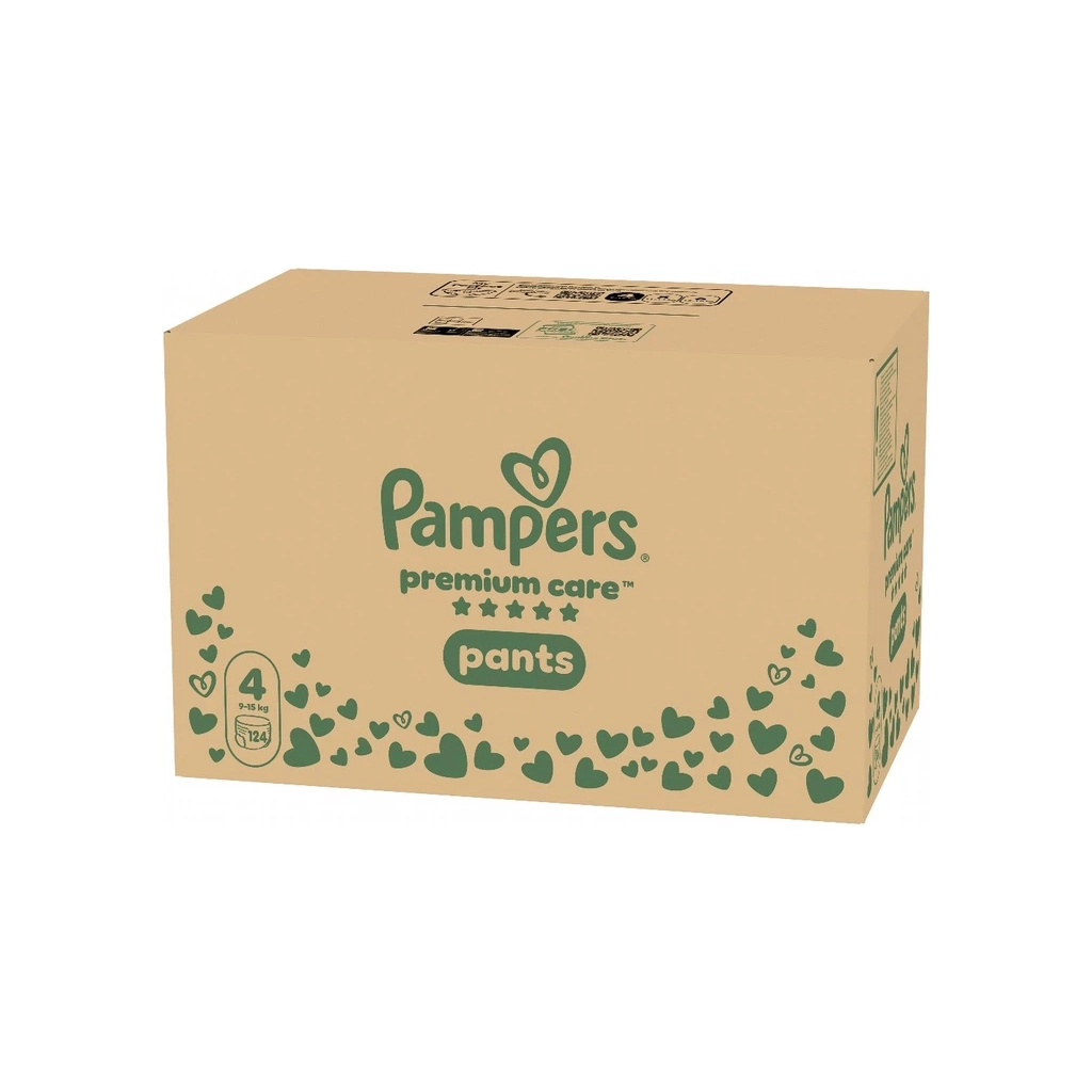 Підгузки Pampers Premium Care Pants Розмір 4 (9-15 кг) 124 шт (8006530315852) фото