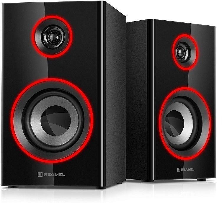 Акустична система REAL-EL S-415 Black фото2