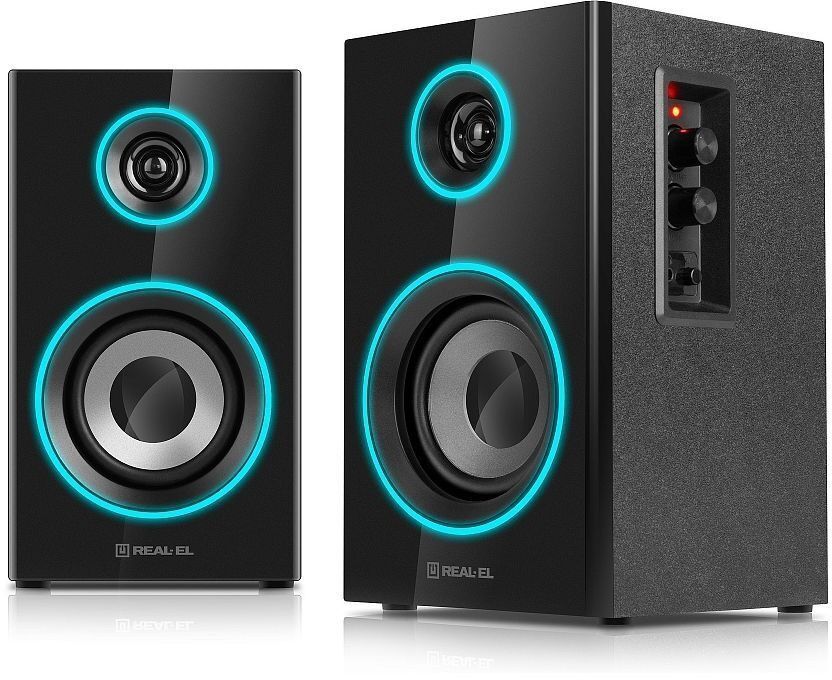 Акустична система REAL-EL S-415 Black фото3