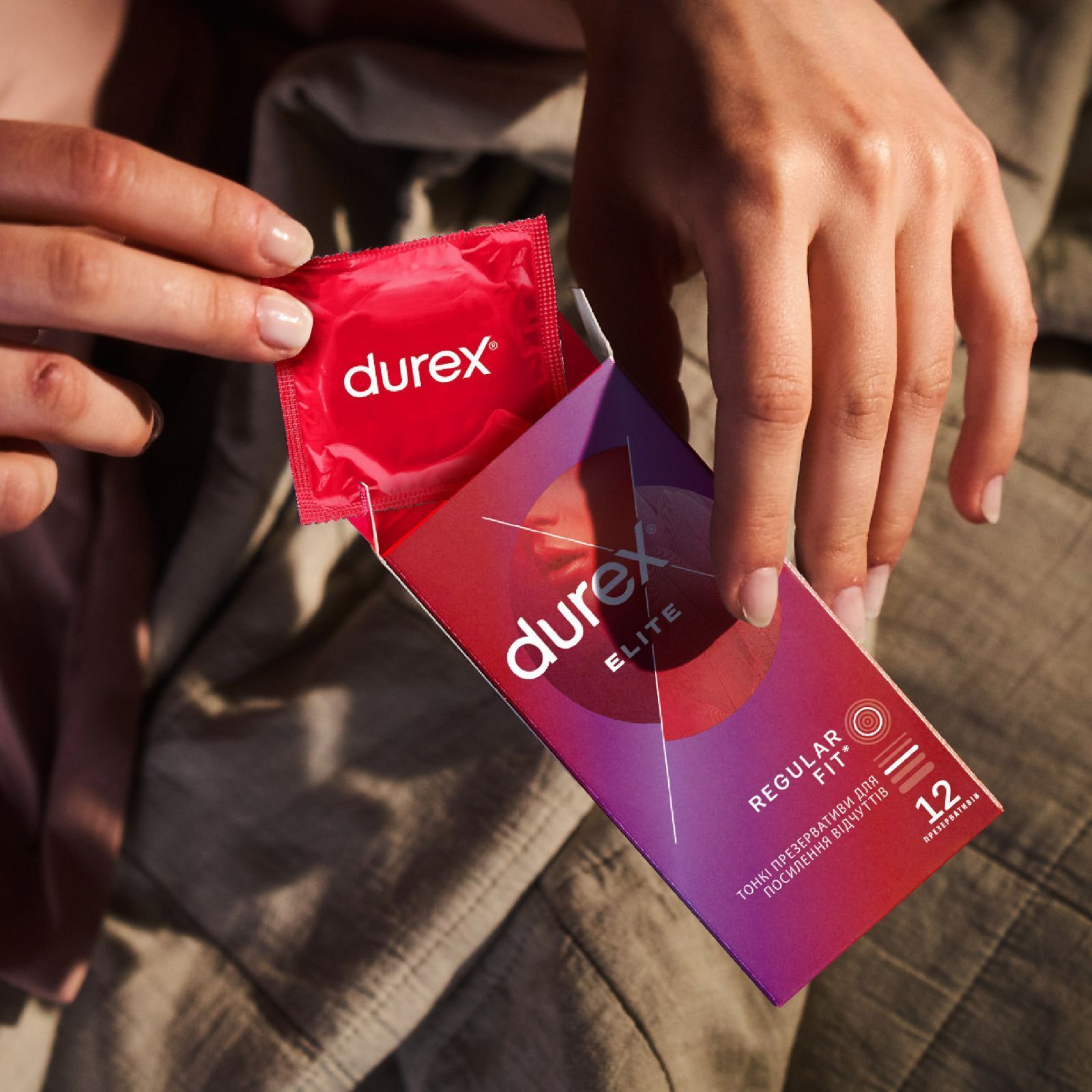 Презервативи Durex Elite латексні з силіконовою змазкою (тонкі) 12 шт. (5010232954229) фото2