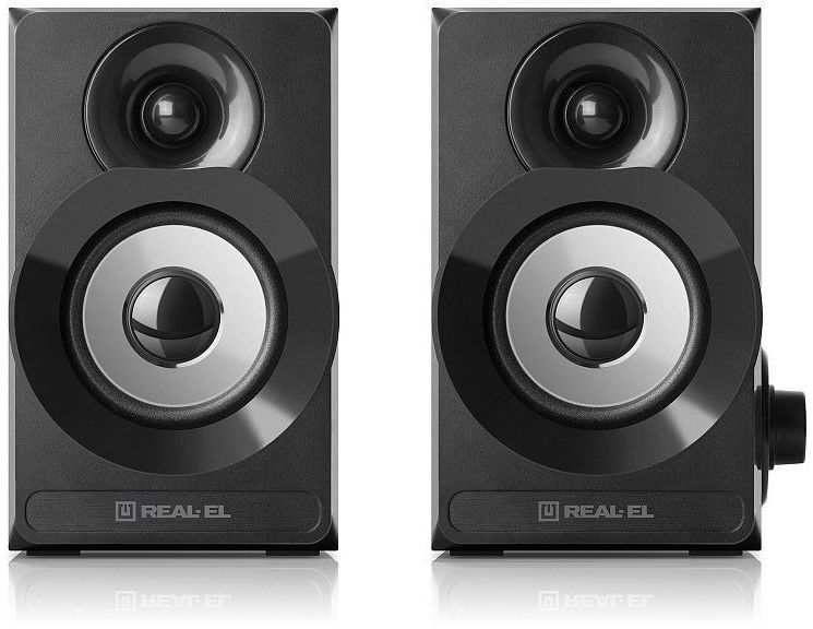 Акустична система REAL-EL S-200 Black фото2