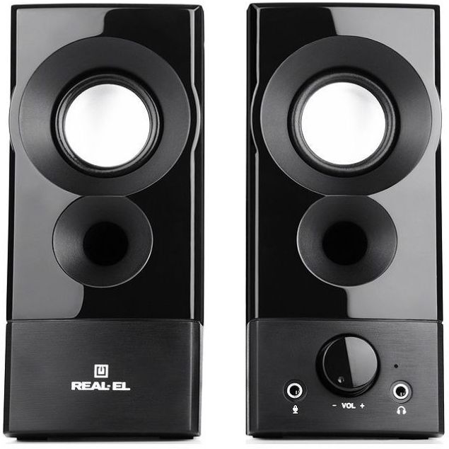 Акустична система REAL-EL S-90 Black фото2