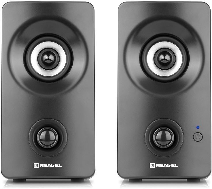 Акустична система REAL-EL S-405 Black фото2