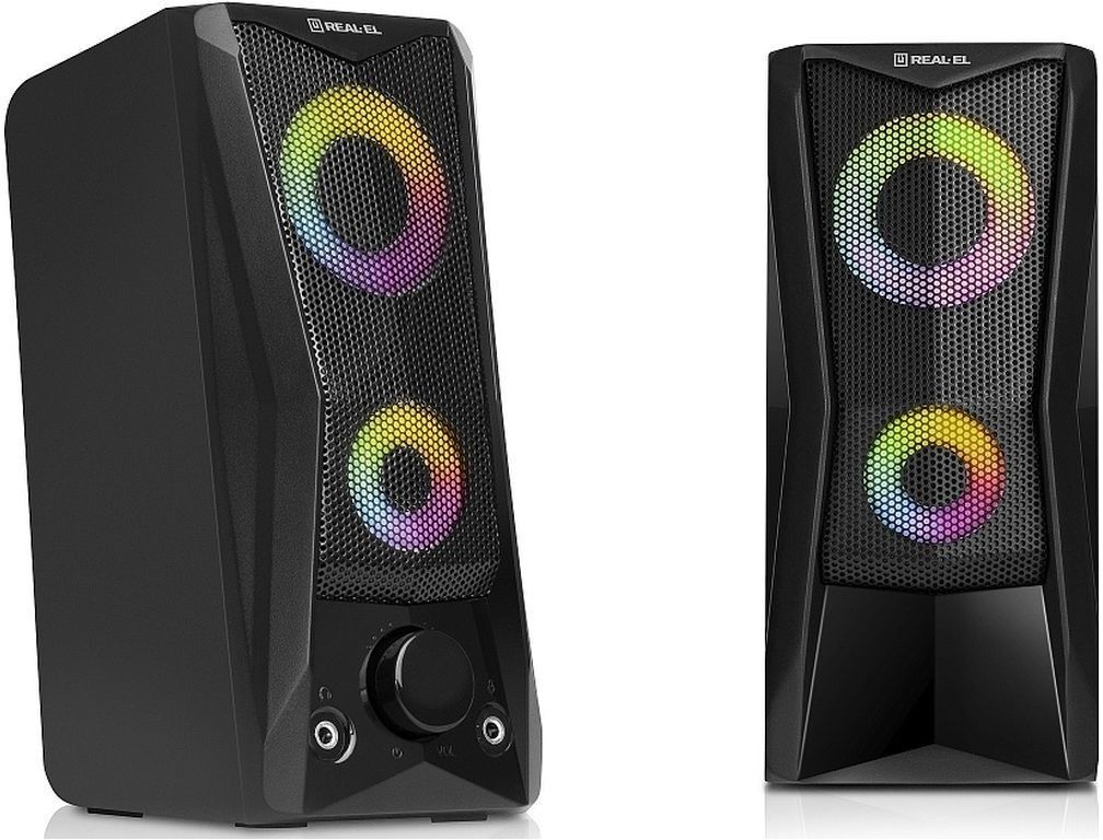 Акустическая система REAL-EL S-107 Black фото3
