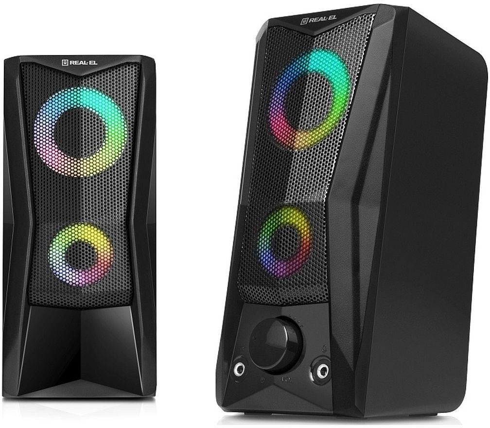 Акустическая система REAL-EL S-107 Black фото4