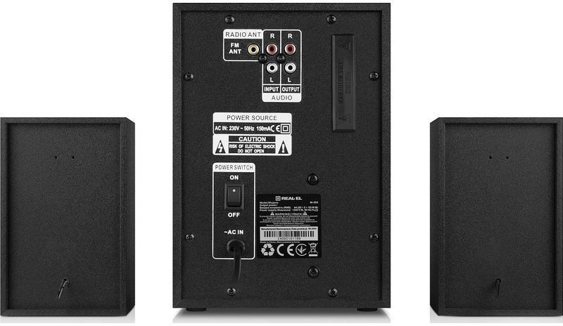 Акустическая система REAL-EL M-355 Black фото5