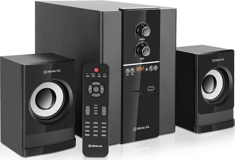 Акустическая система REAL-EL M-355 Black фото3