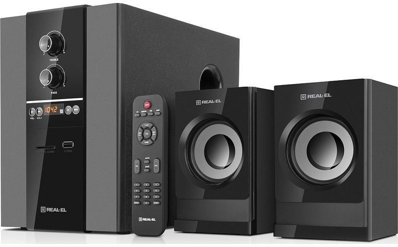 Акустическая система REAL-EL M-355 Black фото2
