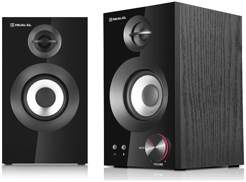 Акустична система REAL-EL S-420 Black фото3