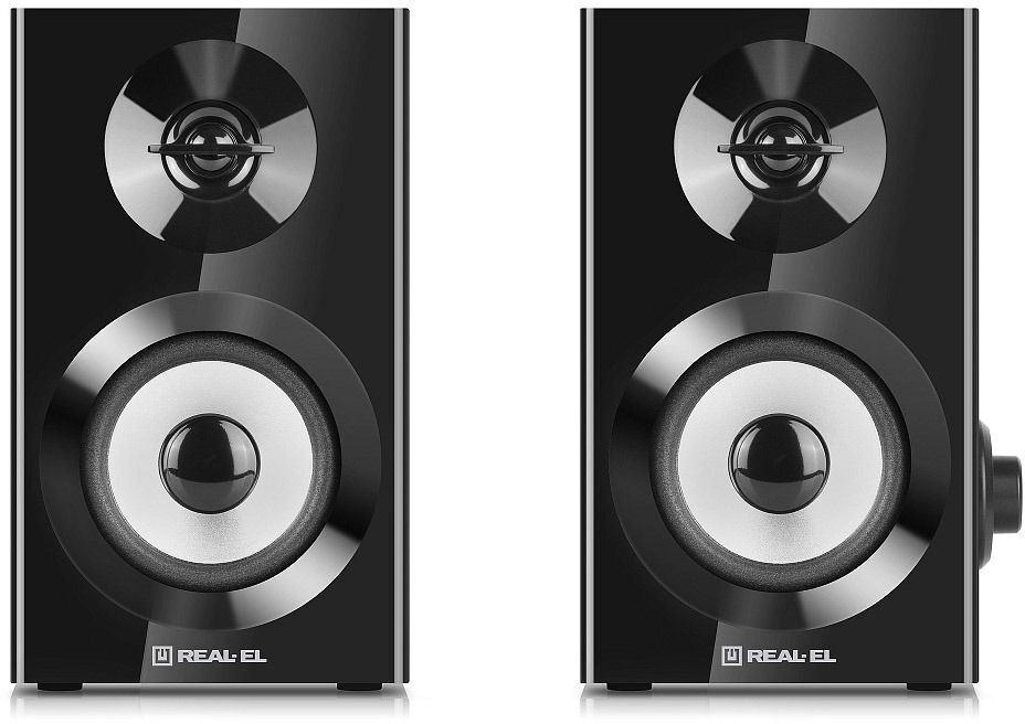Акустична система REAL-EL S-228 Black фото2