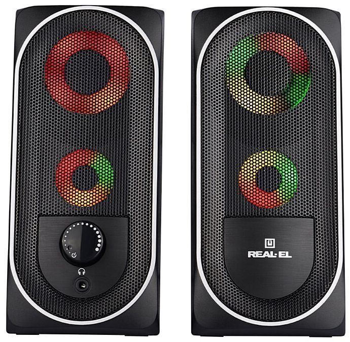 Акустическая система REAL-EL S-110 Black фото2