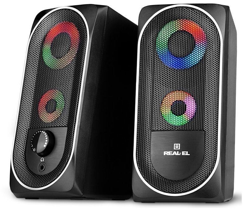 Акустическая система REAL-EL S-110 Black фото3