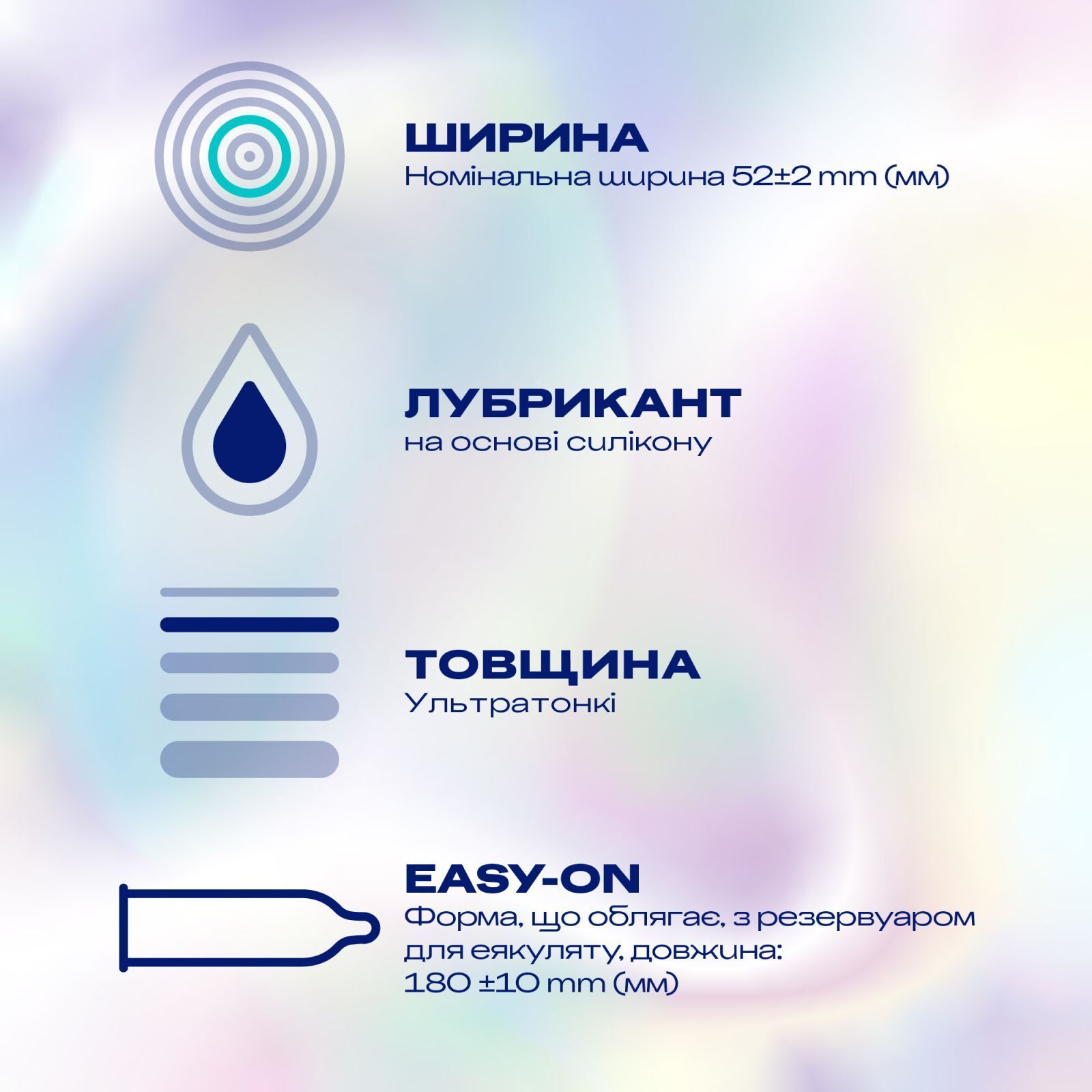 Презервативы Durex Invisible латексные с силиконовой смазкой ультратонкие 3 шт. (5052197049589) фото3