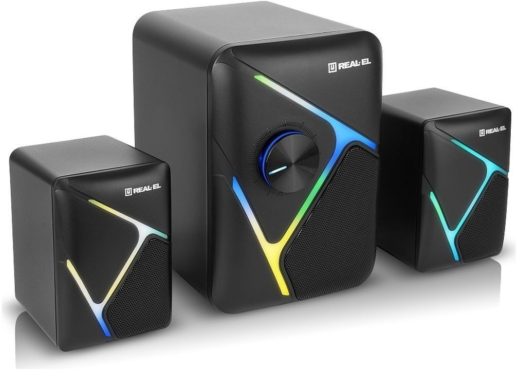 Акустическая система REAL-EL M-320 Black фото3