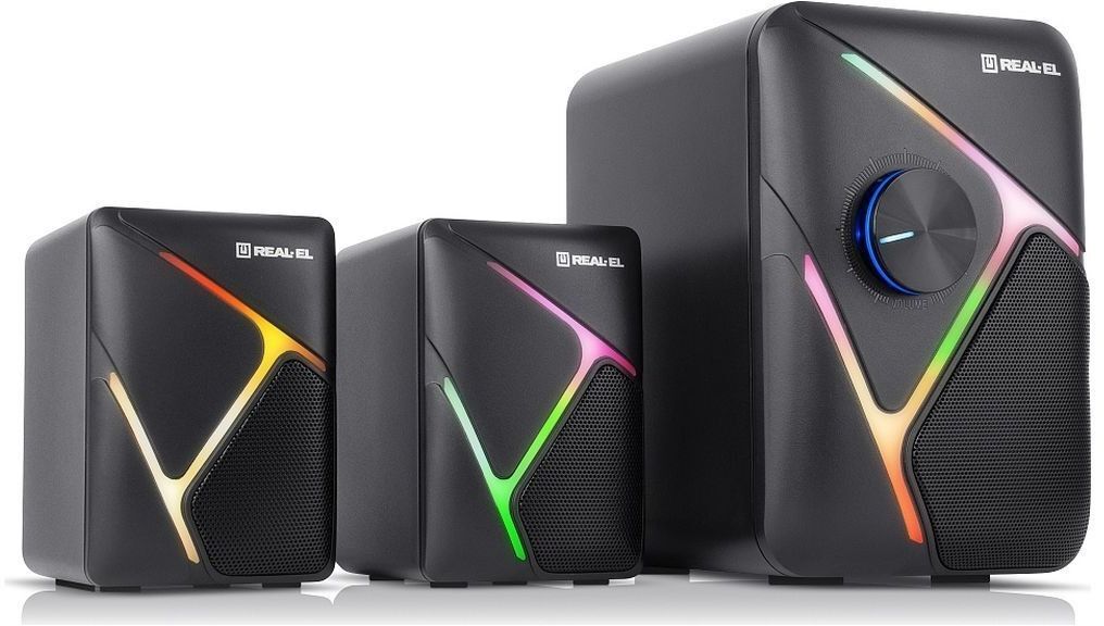 Акустическая система REAL-EL M-320 Black фото4