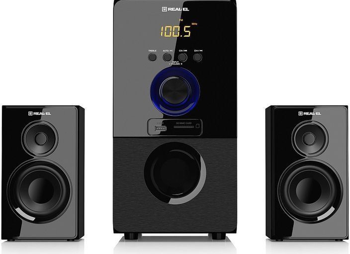 Акустическая система REAL-EL M-555 Black фото2