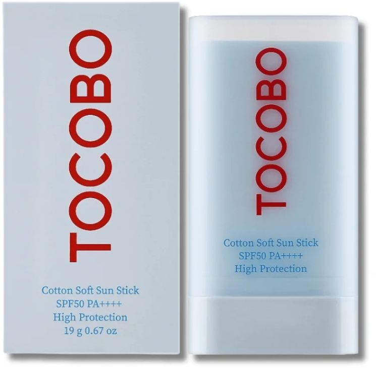 Средство от загара Tocobo Cotton Soft Sun Stick SPF50+ PA++++ 19 г (8809835060041) фото2